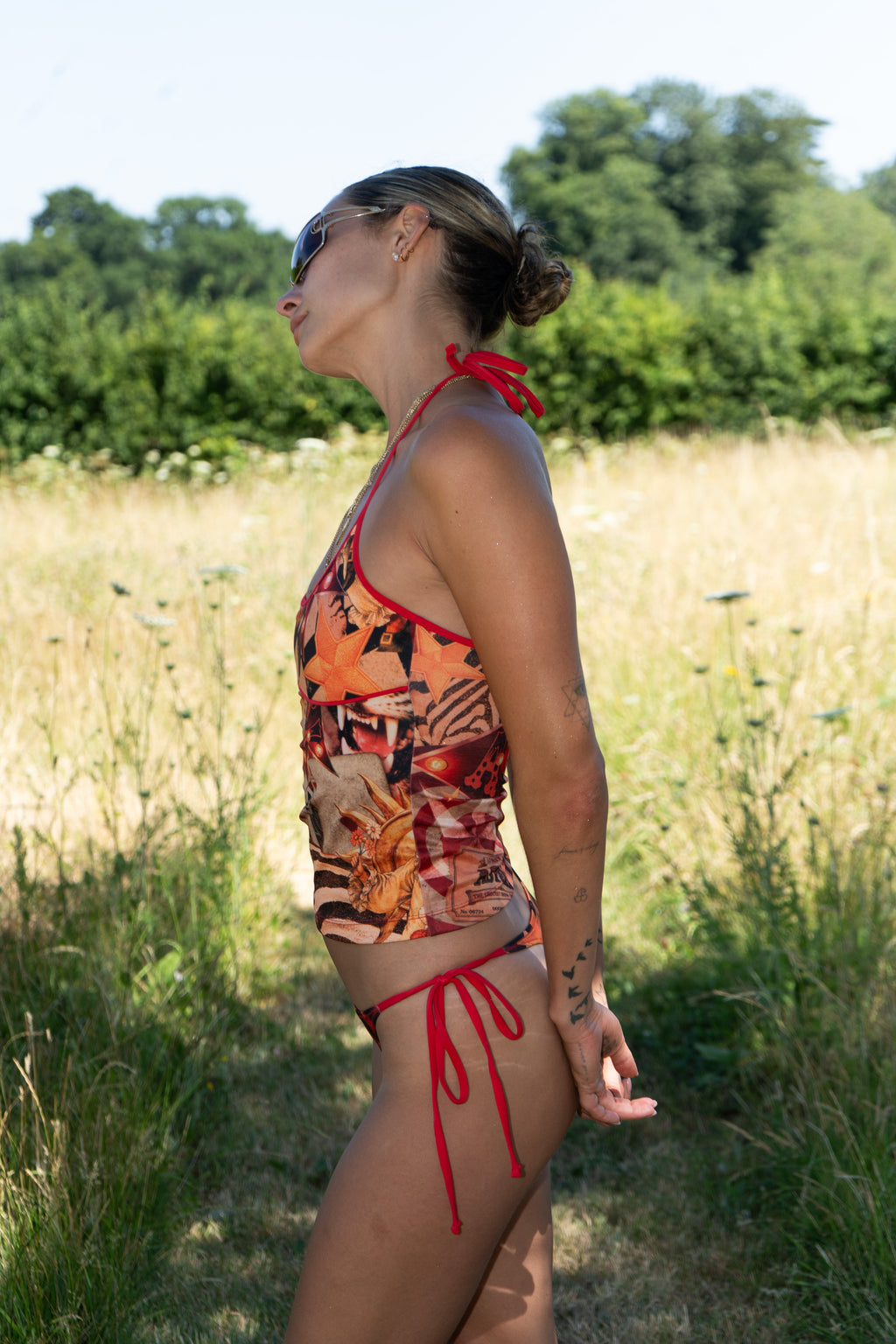 Lila Tie Bottoms | Asterí Circus